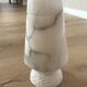 Vintage table lamp alabaster lamp, Italy 1960 minimalist
