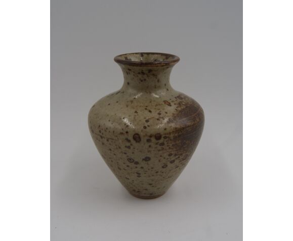 Vase grès pyrité Cep vintage