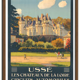 Affiche Chemin de fer, Usse, Constant duval