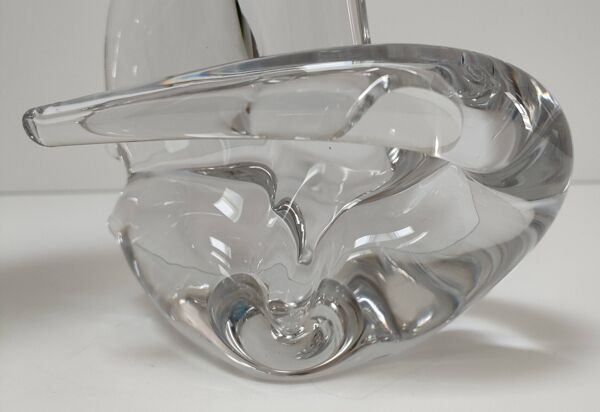 Lampe cristal Schneider vintage