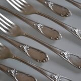 10 Frionnet François silver-plated table forks