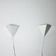Geometric Pyramid Wall Lamps By J.J.M. Hoogervorst For Anvia Nederland, The Netherlands, 1960S