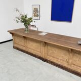 Comptoir chêne et pin XXL 350cm