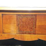 Cherry lounge table with secret cache