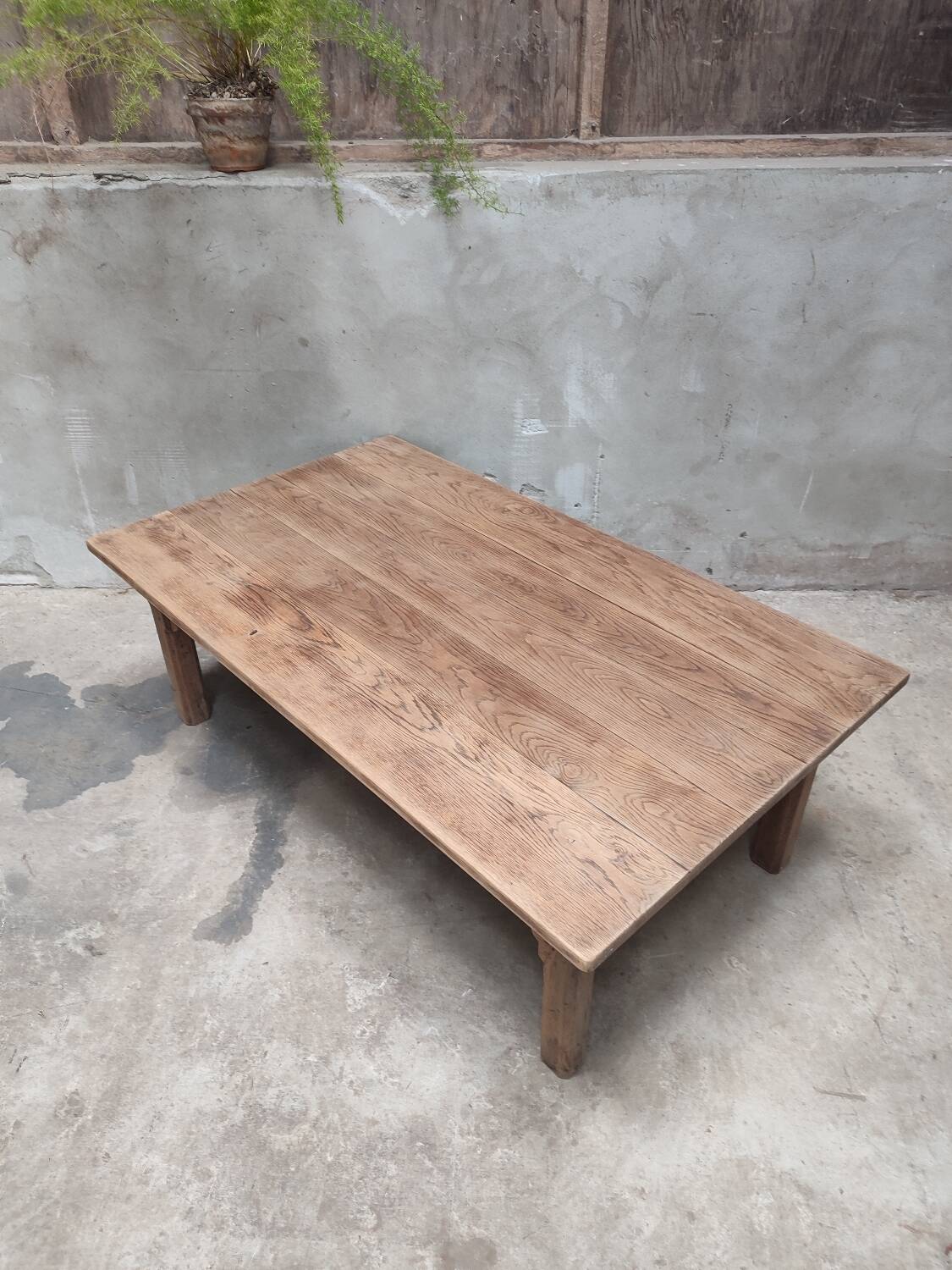 Large farmhouse coffee table