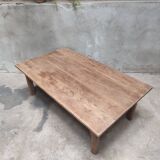 Grande table basse de ferme