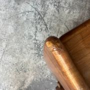 Vintage sculptural coffee table in wood