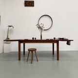 Cherry farmhouse table with 260cm extensions