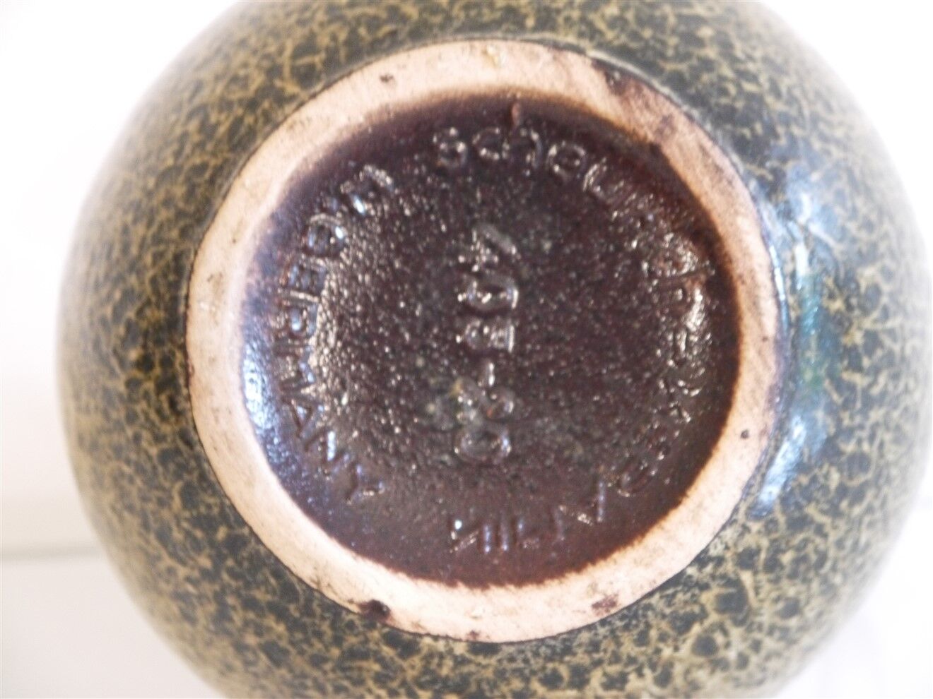 Vintage ceramic vase West Germany 1960