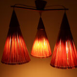 IB Fabiansen for Fog & Mørup, large ceiling lamp/pendant, 1960s, Denmark.