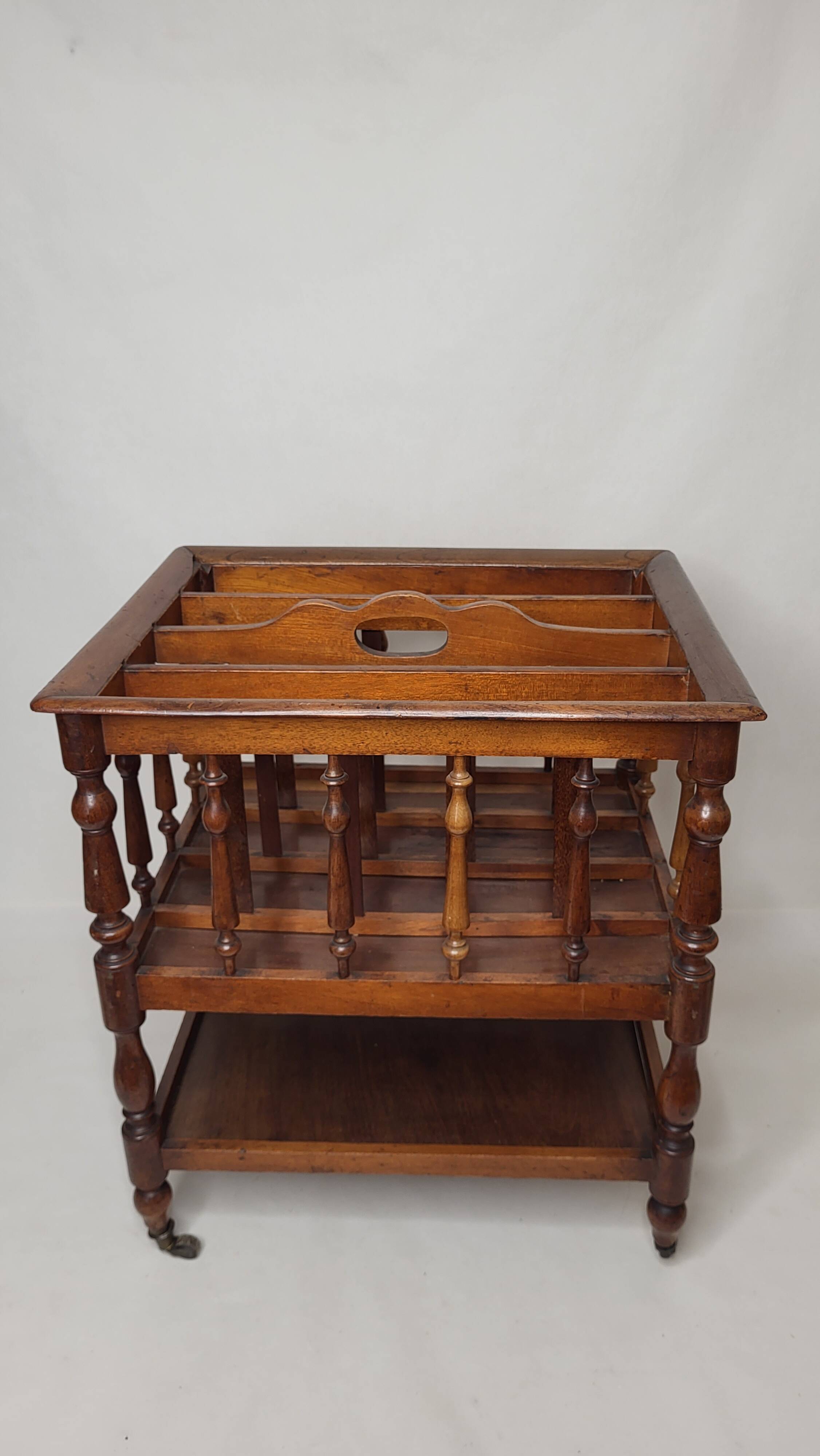 Napoleon III partition locker / Magazine holder