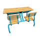 School desk school desk vintage bench
