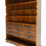 Shelf, exotic drawer library