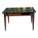 Vintage Scandinavian desk 1950 black top school style mid-century
