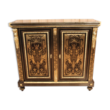 Buffet a height of support in marquetry boulle