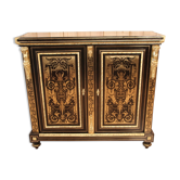 Buffet a height of support in marquetry boulle