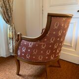 Fauteuil bergère de style Empire