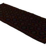 Tapis kilim de zone, kilim turc noué à la main en laine vintage, tapis de 275 cmx 106 cm