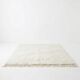 Grand tapis berbère zigzag en laine