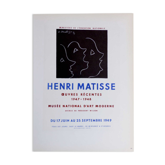 Lithograph Henri Matisse 1959