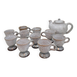 service à thé en grès