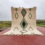 Authentic Beni Ouarain Rug 300x202 cm – Unbleached Wool