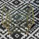 Nested tables in gold metal