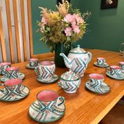 Humbert Pittari coffee service set in Vallauris