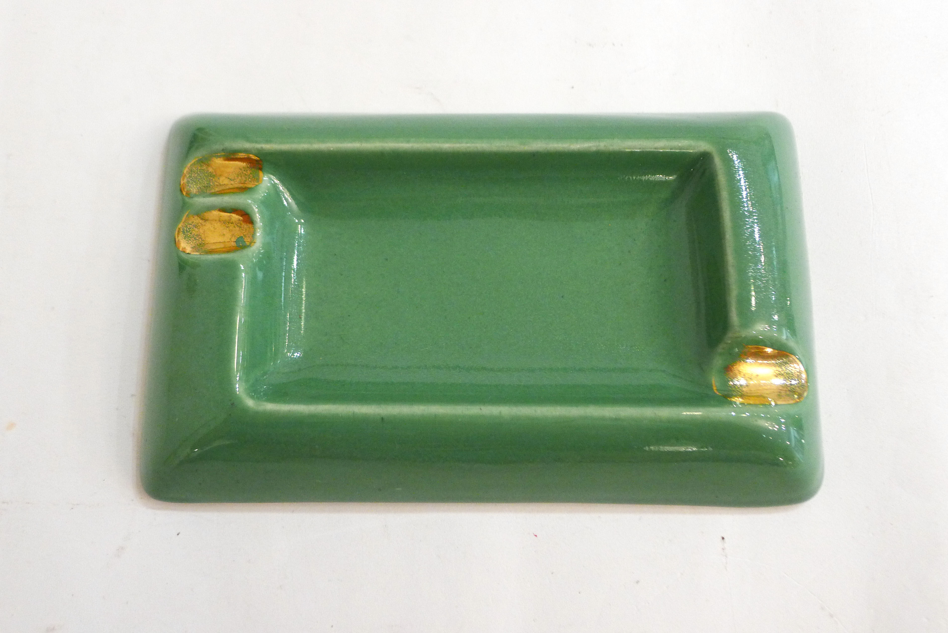 Art deco ashtray Boch la Louvière
