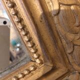 Golden mirror - 58x40cm