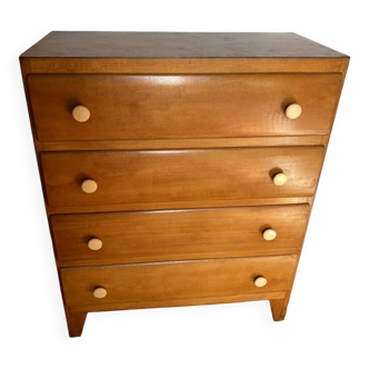 commode vintage 4 tiroirs
