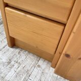 1970s pine desk