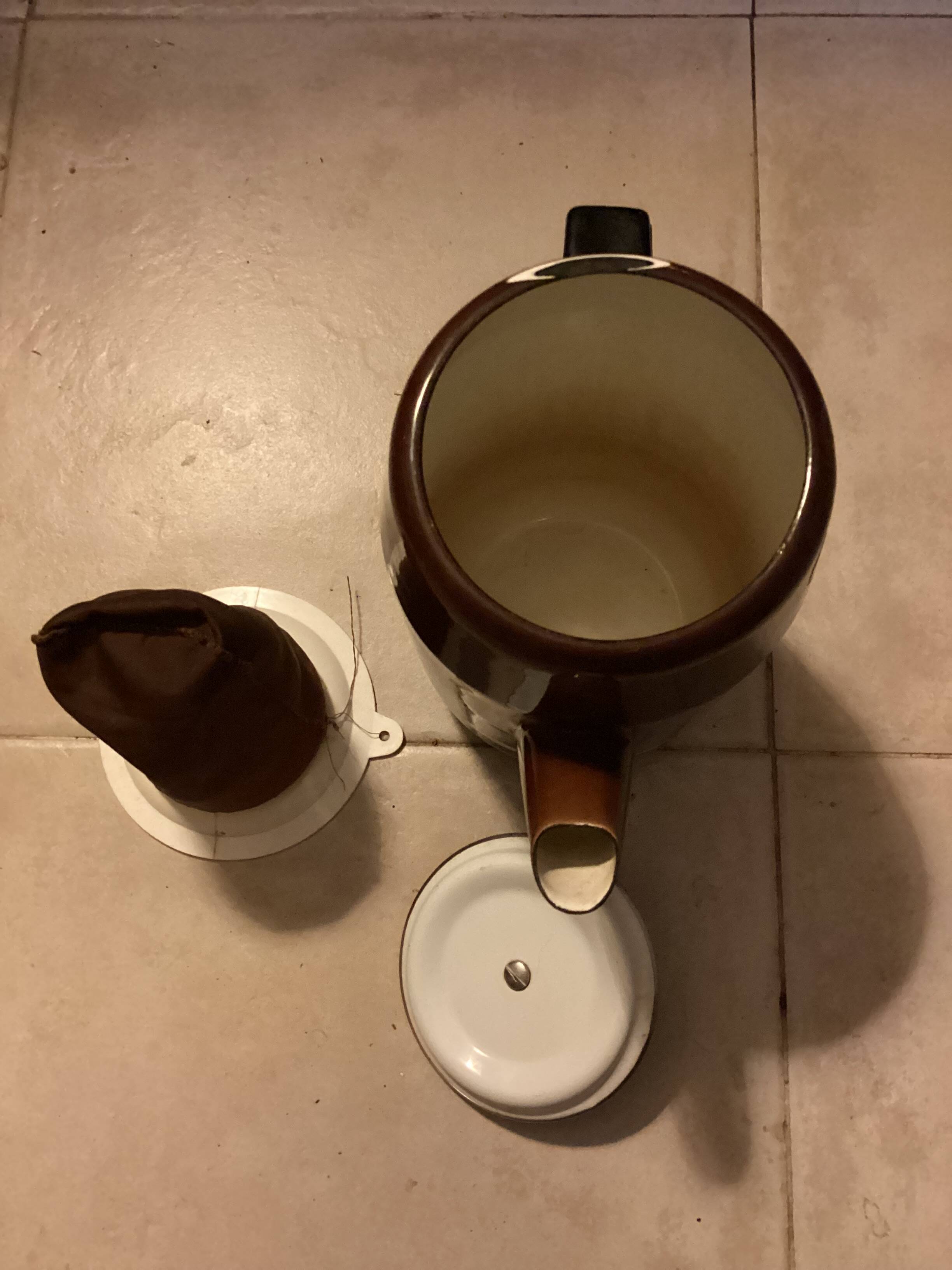 70' Enameled Sheet Metal Coffee Maker