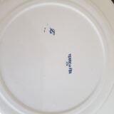 Earthenware plate terra iron model clairefontaine