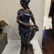 Sculpture femme en plâtre 90cm de H