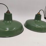 Pair of industrial lamps