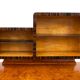 Art Deco desk with extension, Poland, 1950s. After renovation.