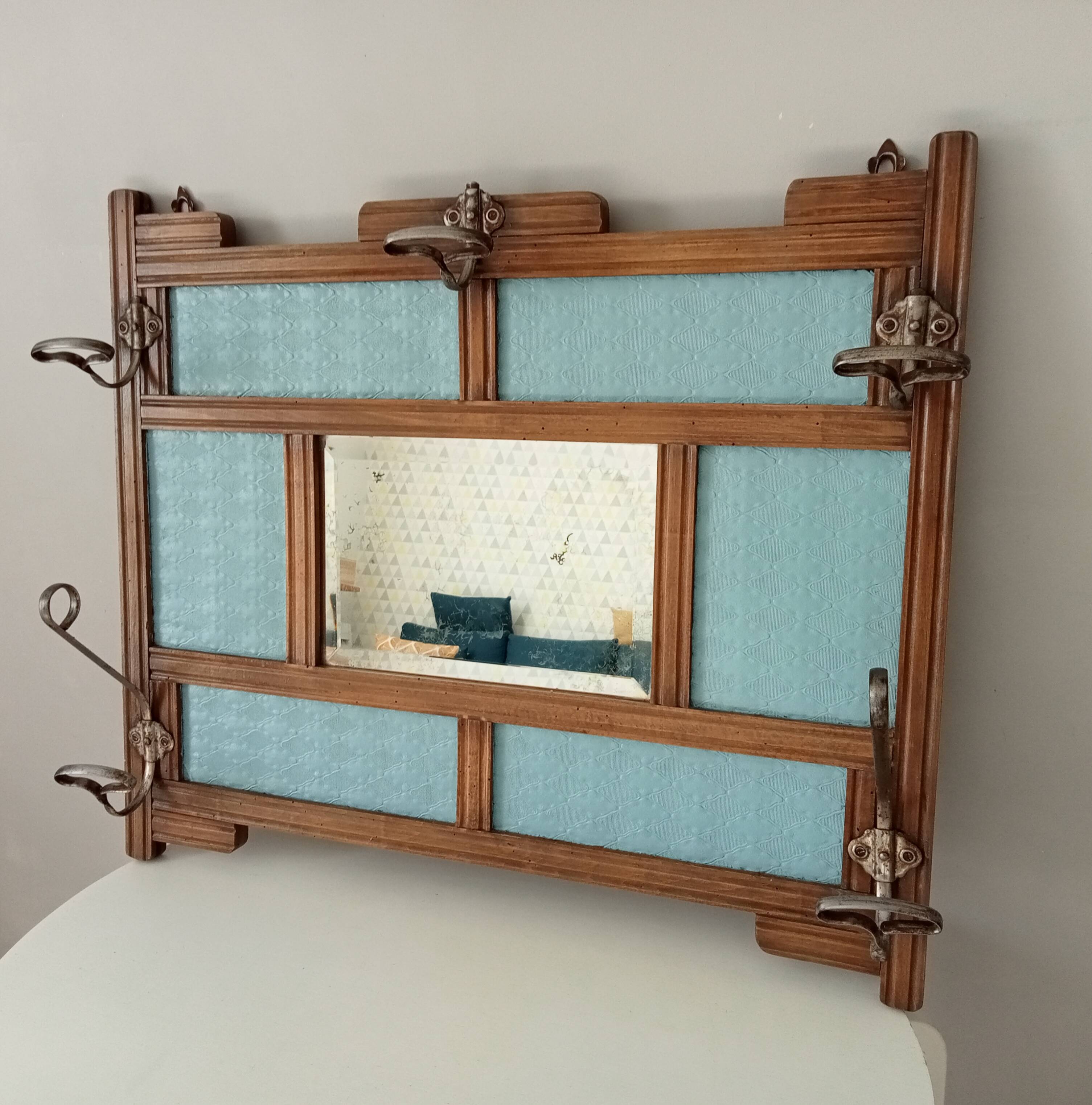 Wall coat rack art deco 30s/40s