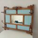 Wall coat rack art deco 30s/40s