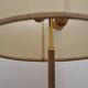 Suede table lamp, 1950s