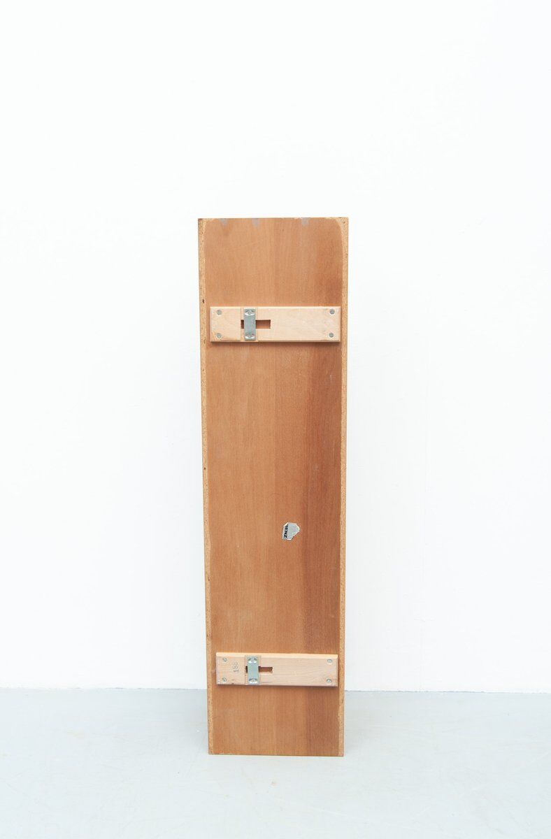 Étagère murale en bois de cerisier par Walter Wirz pour Wilhelm Renz, années 1960.