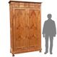 Armoire / penderie 1900 en merisier