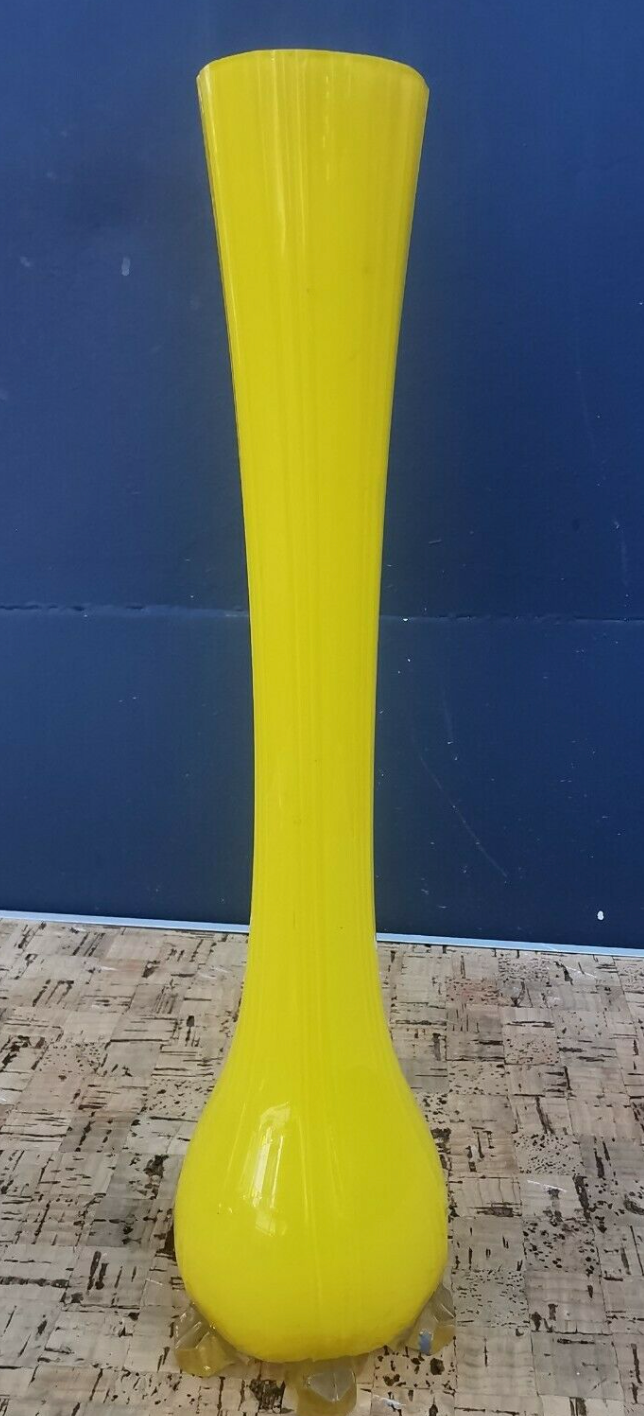 Vase soliflore 1930 yellow