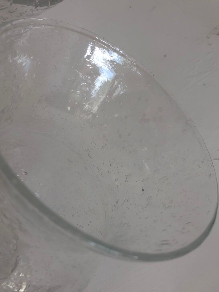 Set of 2 Biot glass photophores