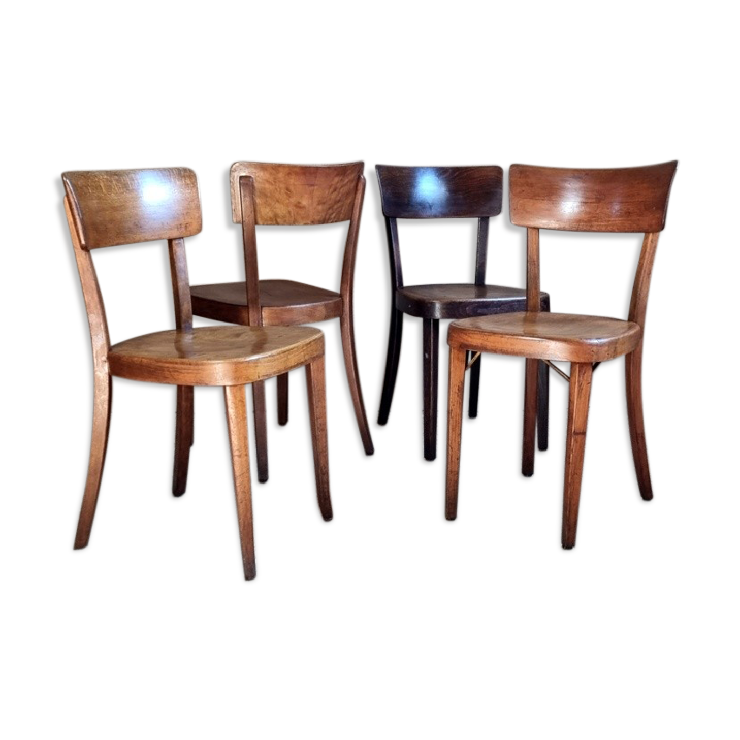 4 chairs Horgen Glarus 30s-50s