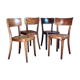 4 chairs Horgen Glarus 30s-50s