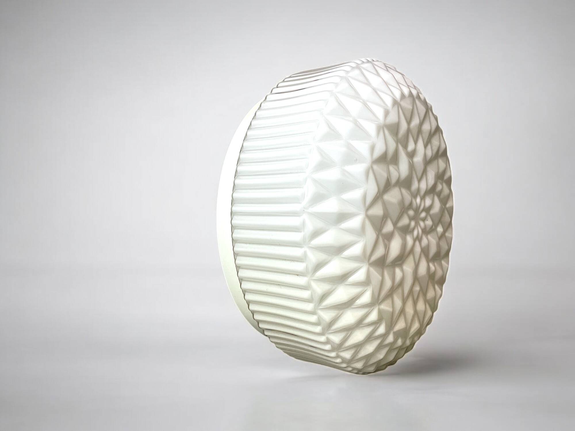 Large flush mount wall or ceiling light