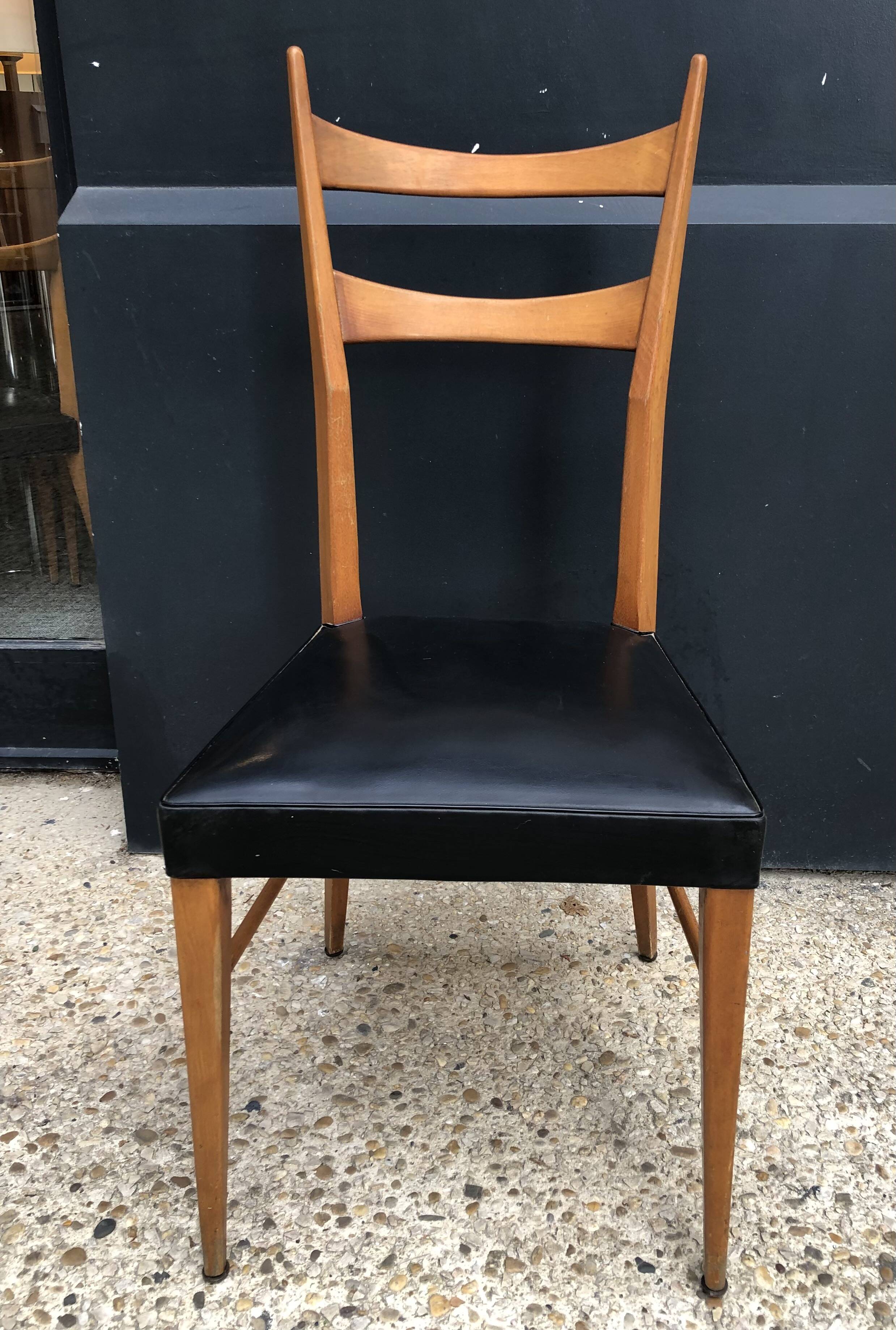 6 Chaises années 60