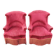 Paire de Fauteuils Crapaud Napolèon III