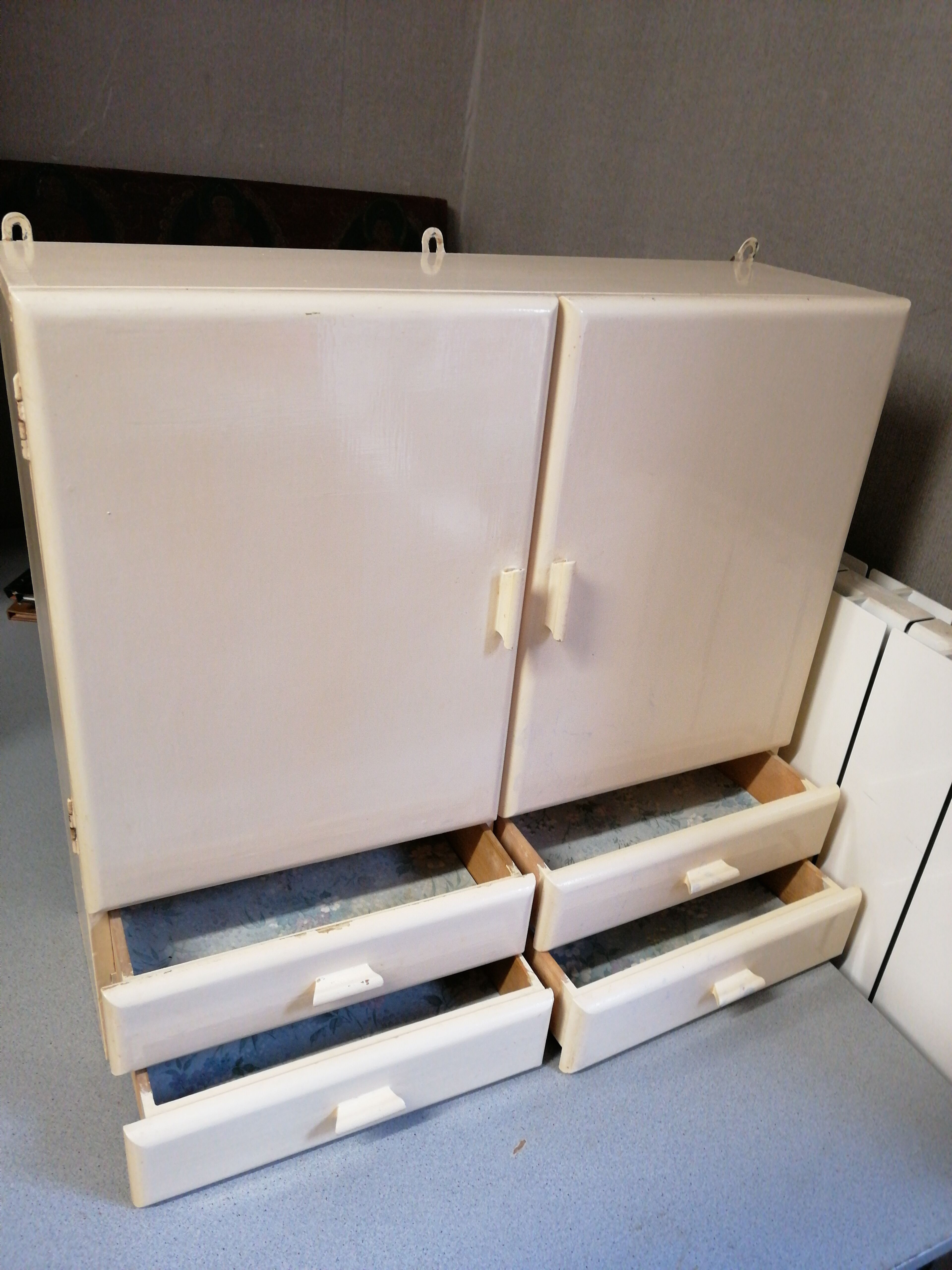 Old medicine cabinet